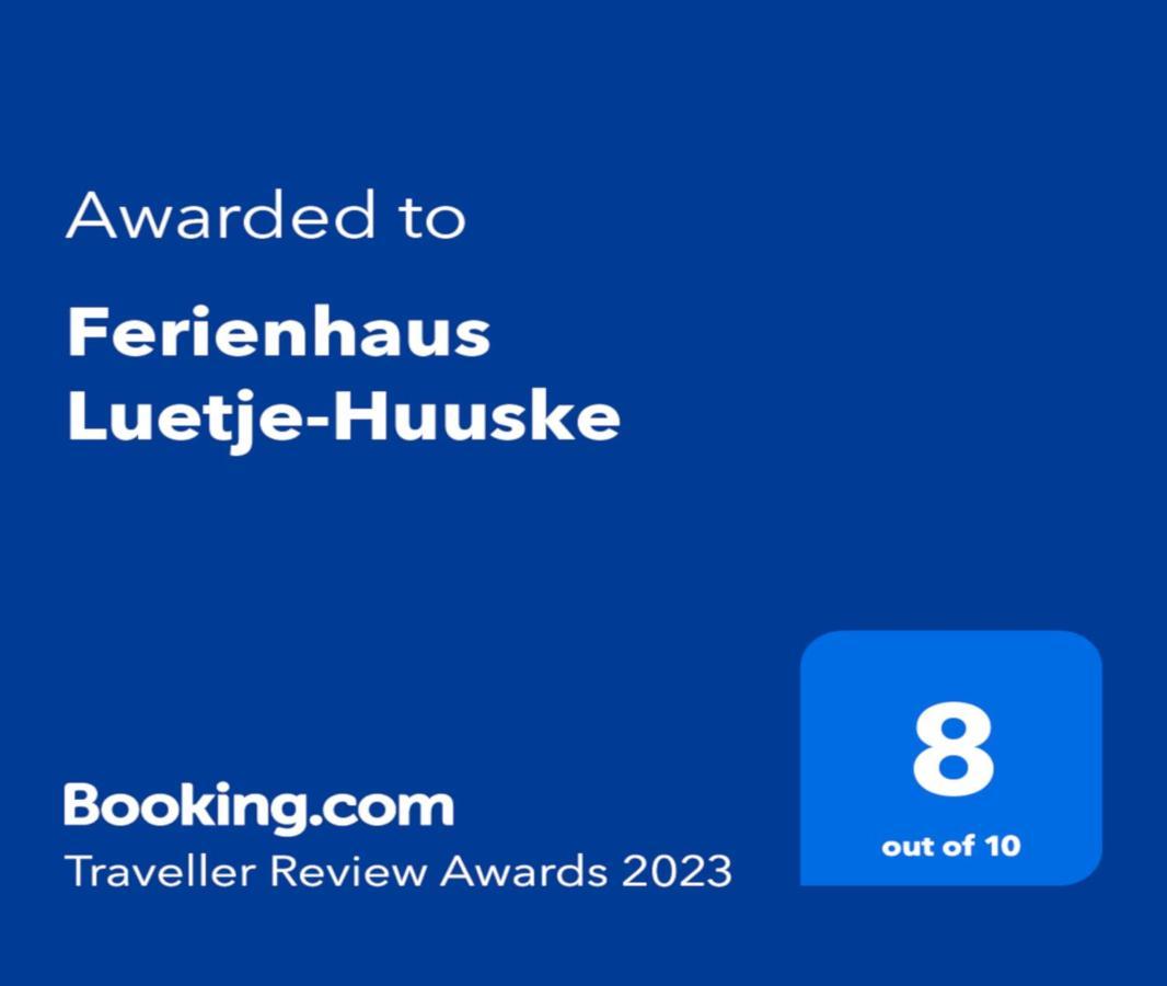 Ferienhaus Luetje-Huuske Krummhörn Exteriör bild